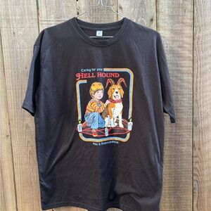 Black Hell Hound Graphic Tshirt